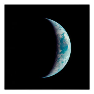 Pôster geek do universo espacial da ciência do planeta Te