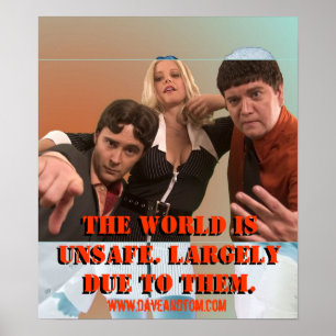 Pôster Geeks da segurança: Foto do Promo do molde de SVI