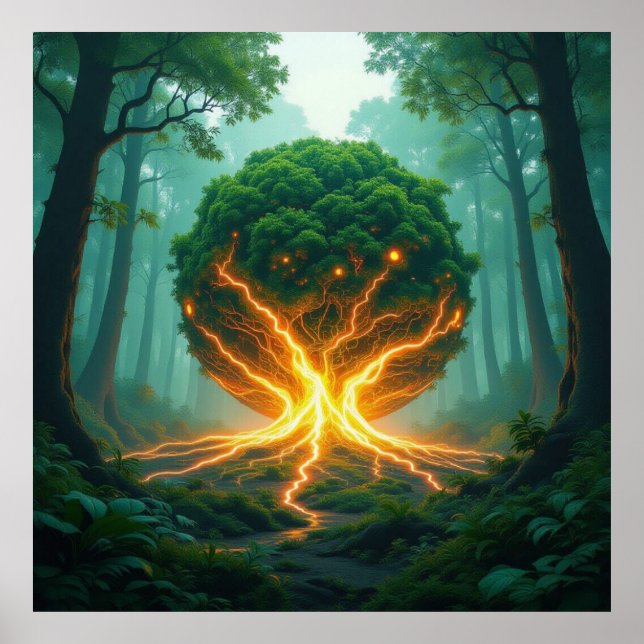 Poster Geheimnisvoller Erdkern  Das Herz unseres Planeten (Frente)