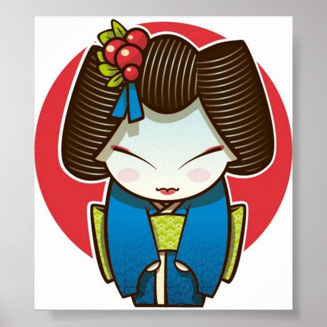 Poster Geisha (Frente)