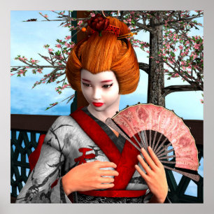 Poster Geisha