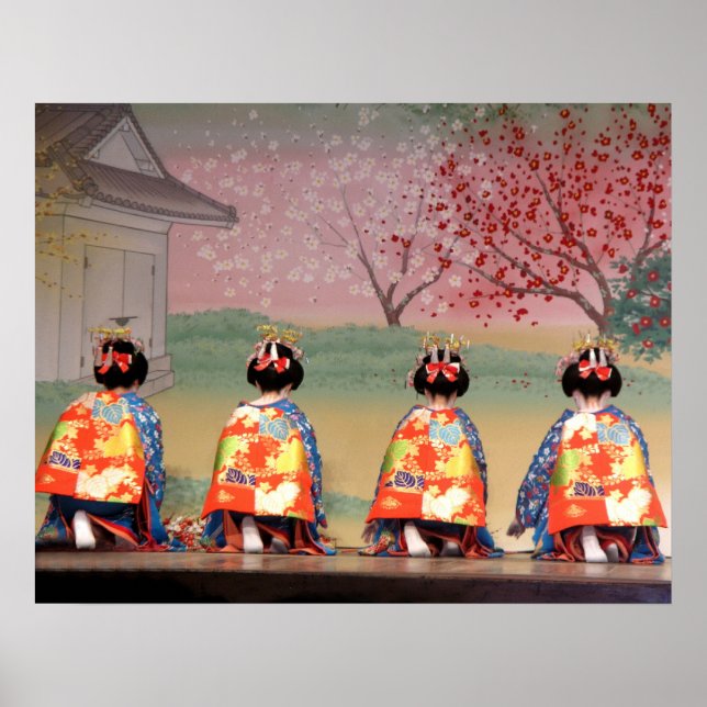 Poster Geisha Row (Frente)