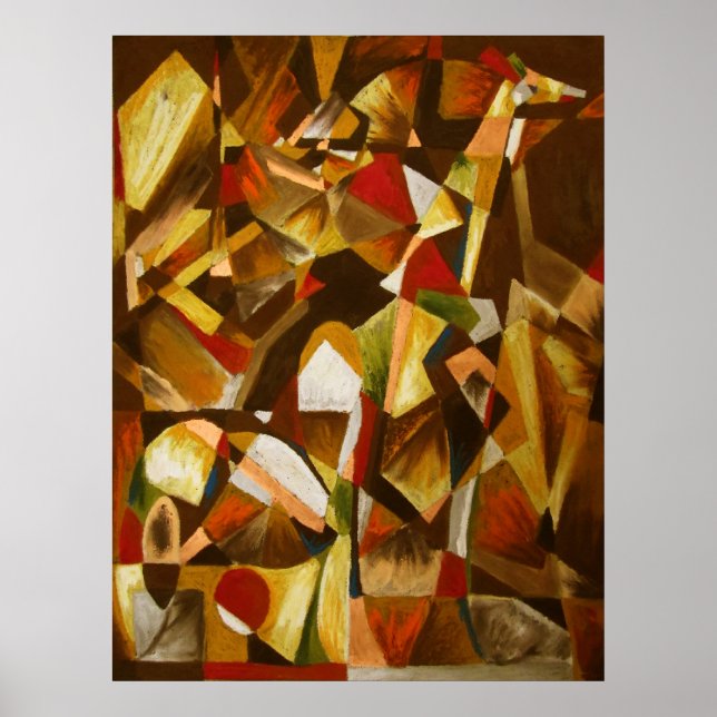 Pôster Gelefante por Mansa Pryor (Frente)