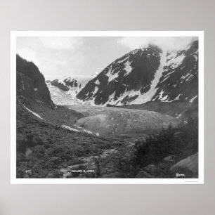 Pôster Geleira Alaska 1914 de Denver
