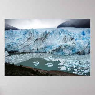 Pôster Geleira de Moreno e lago Argentino