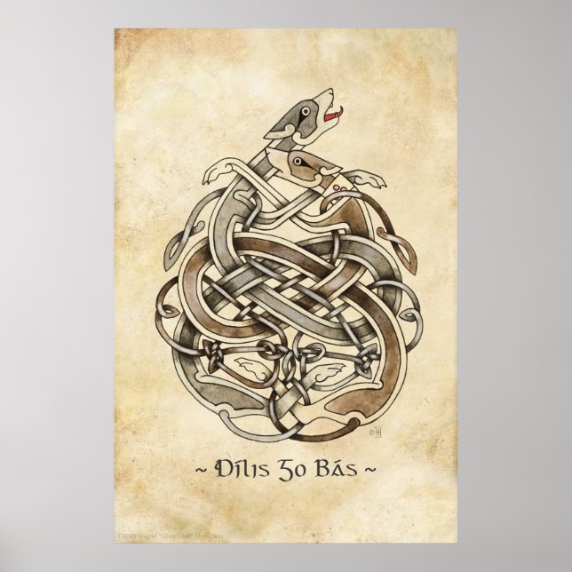 Pôster Gelert (Frente)