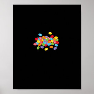 Poster Gelly Beans Gelly Feijão Bonito Páscoa Folheto Id