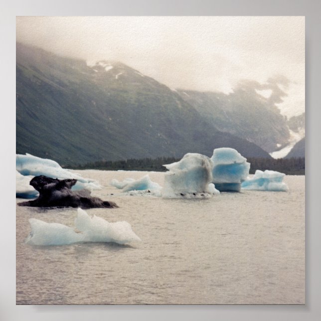 Pôster Gelo azul (Frente)