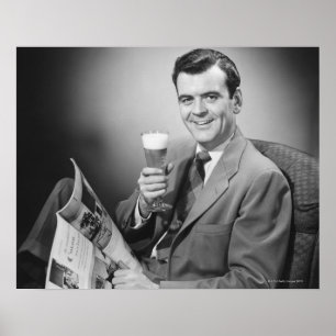 Pôster Gelo - cerveja fria