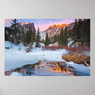 Poster Gelo e Neve Estes Park, Colorado