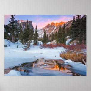 Poster Gelo e neve Estes Park, Colorado