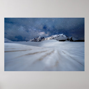 Poster Gelo e neve Tateyama-Kurobe, Japão