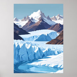 Poster Gelo Perito Moreno