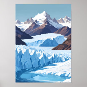 Poster Gelo Perito Moreno