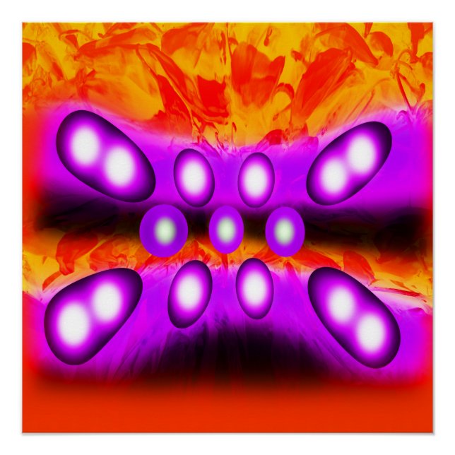 Pôster Gemas roxas (Frente)