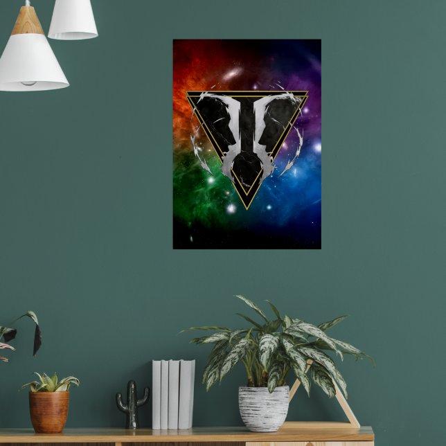 Poster Gémeaux Zodiaque Cadeau Astrologie (Sala de Estar 1)