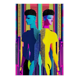 Pôster Gêmeos de concentração