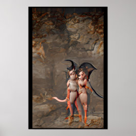 Poster Gêmeos Pixie do Segundo Círculo