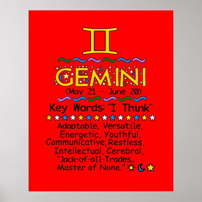 Poster GEMINI (Frente)