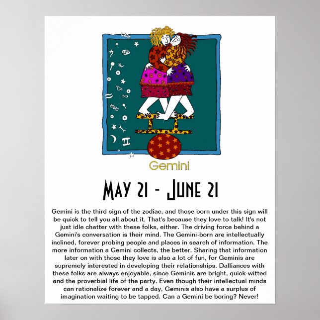 Pôster Gemini (Frente)