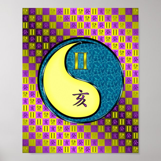 Poster Gemini e Água Boar (Frente)