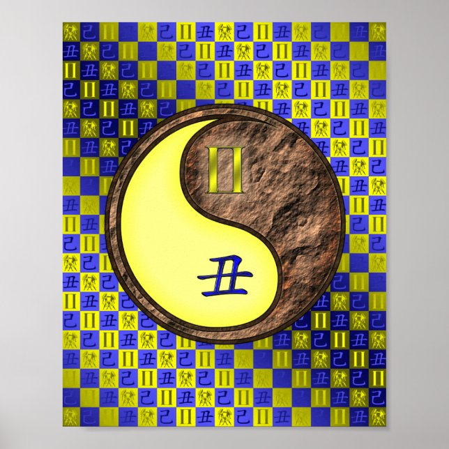 Poster Gemini e Earth Ox (Frente)