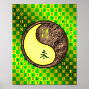 Poster Gemini & Earth Goat