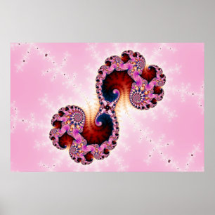 Poster Gemini Fractal Art