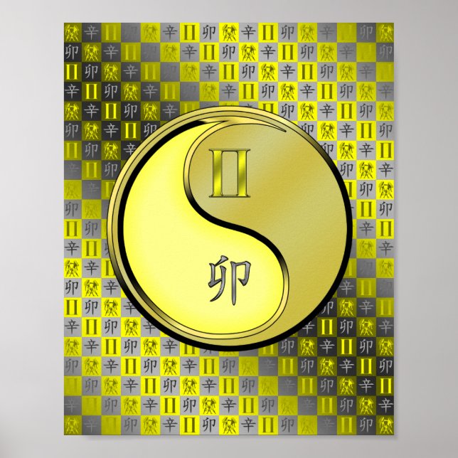 Poster Gemini & Metal Rabbit (Frente)