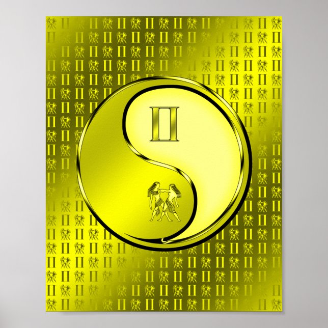 Poster Gemini, os Gêmeos (Frente)