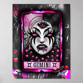 Poster Gemini Tarot