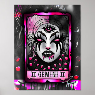 Poster Gemini Tarot