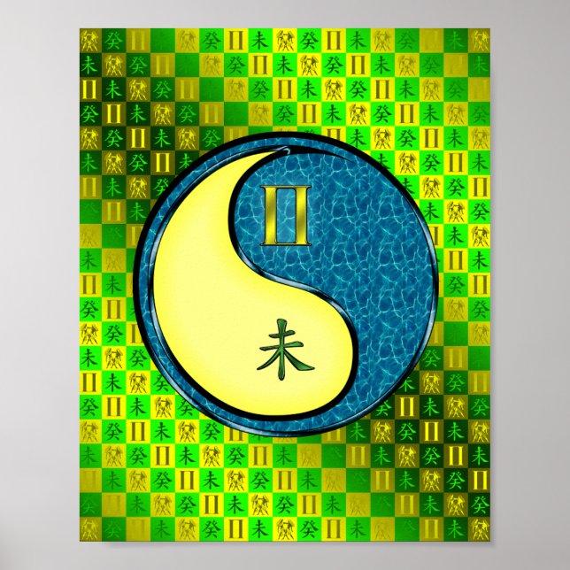 Poster Gemini & Water Goat (Frente)