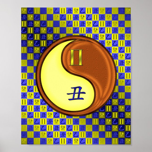 Poster Gemini & Wood Ox (Frente)
