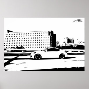 Poster Gen Coupe Rolling Shot