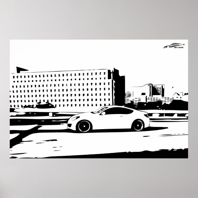 Poster Gen Coupe Rolling Shot (Frente)