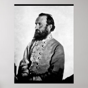 Poster Gen. Imagem "Stonewall" Jackson,_War