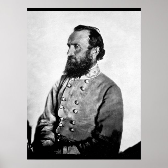 Poster Gen. Imagem "Stonewall" Jackson,_War (Frente)