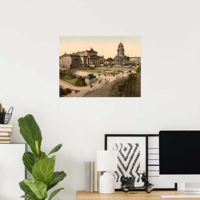 Pôster Gendarmenmarkt, Berlim, Alemanha (Escritório em casa)