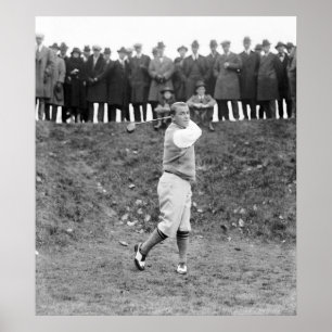 Poster Gene Sarazen, 1922