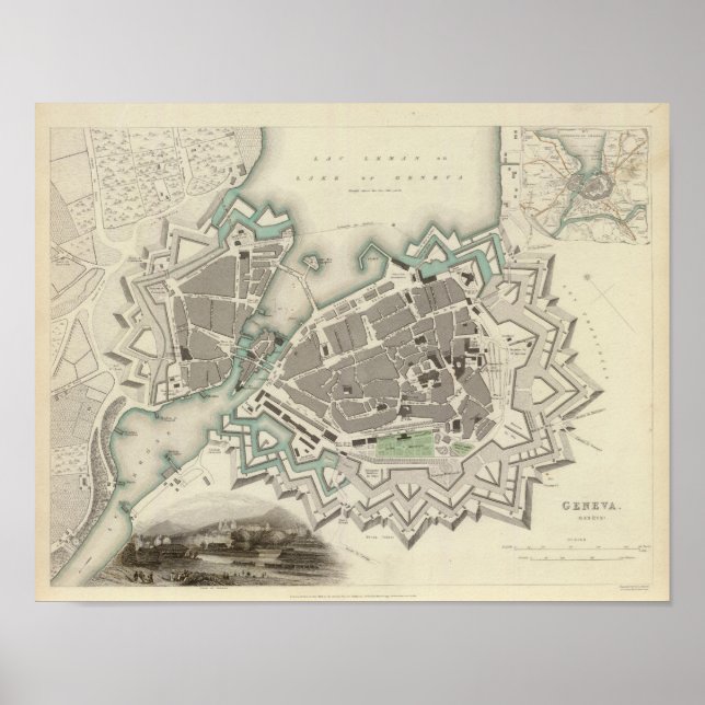 Pôster Genebra (Frente)