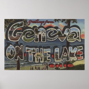 Pôster Genebra-em--Lago, Ohio - grandes cenas da letra