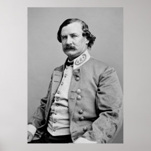 Pôster General Benjamin F. Cheatham de CSA, 1860s