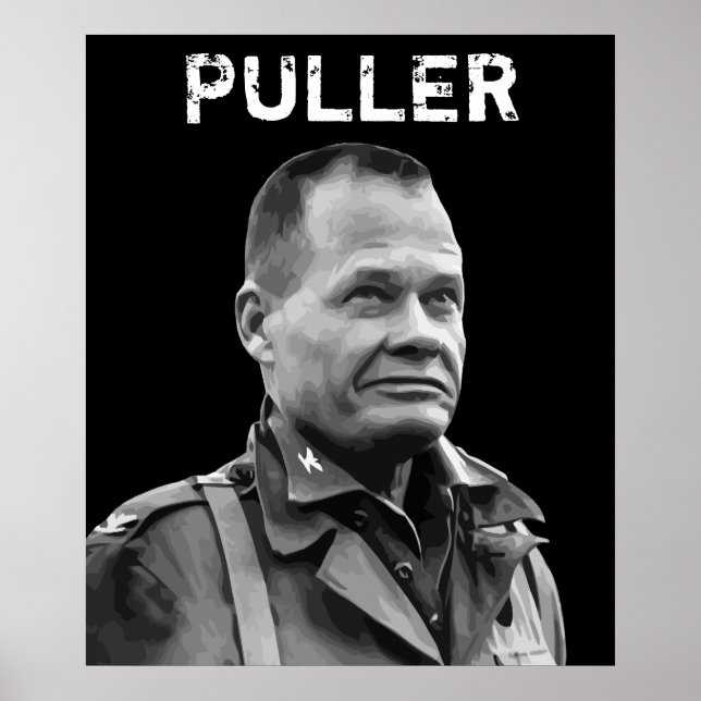 Pôster General "Chesty" Puller (Frente)