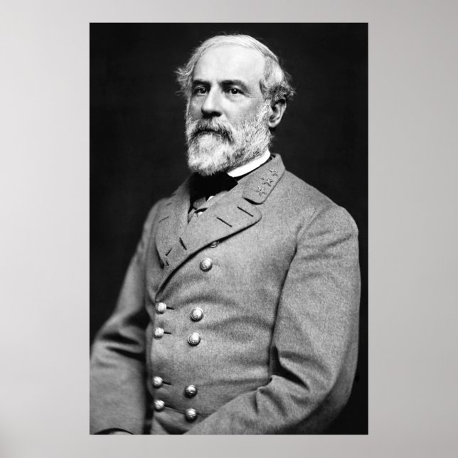 Pôster General Confederado Robert E. Lee Retrit (Frente)