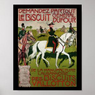 Poster General Dufour Farinha le Biscoito 1899