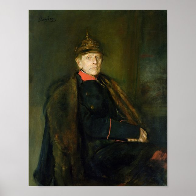 Poster General Fieldmarshal Helmuth Graf von Moltke (Frente)