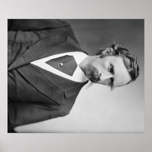 Poster General George Custer  Photograph #2 (Frente)