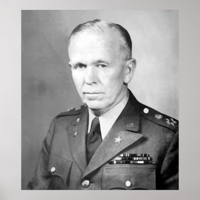 Pôster General George Marshall (Frente)