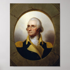 Pôster General George Washington Porthole Pintura